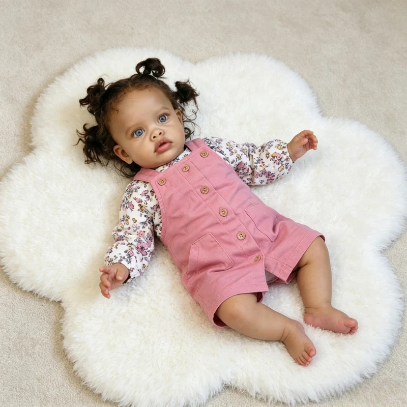 22inch Rooted Hair Reborn Benjamin Lifelike Dark Skin Real Looking Baby Dolls Muñecas Reborn
22inch Rooted Hair Reborn Benjamin Lifelike Dark Skin Real Looking Baby Dolls Muñecas Reborn
