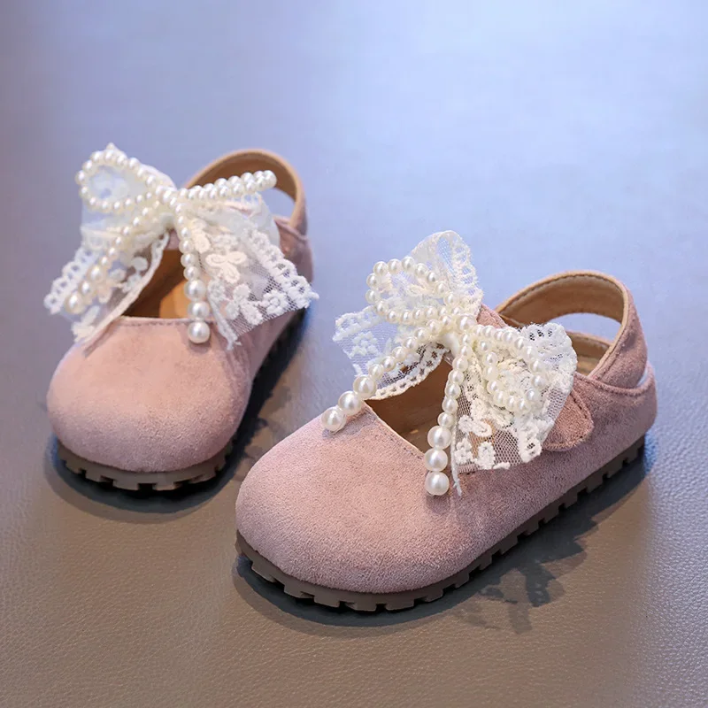 Children's Flats Trend Lace Bowknot Girls Fashion Leather Shoes Princess Versatile Kids Causal Outdoor Slip-on Shoes Hook Loop
Children's Flats Trend Lace Bowknot Girls Fashion Leather Shoes Princess Versatile Kids Causal Outdoor Slip-on Shoes Hook Loop