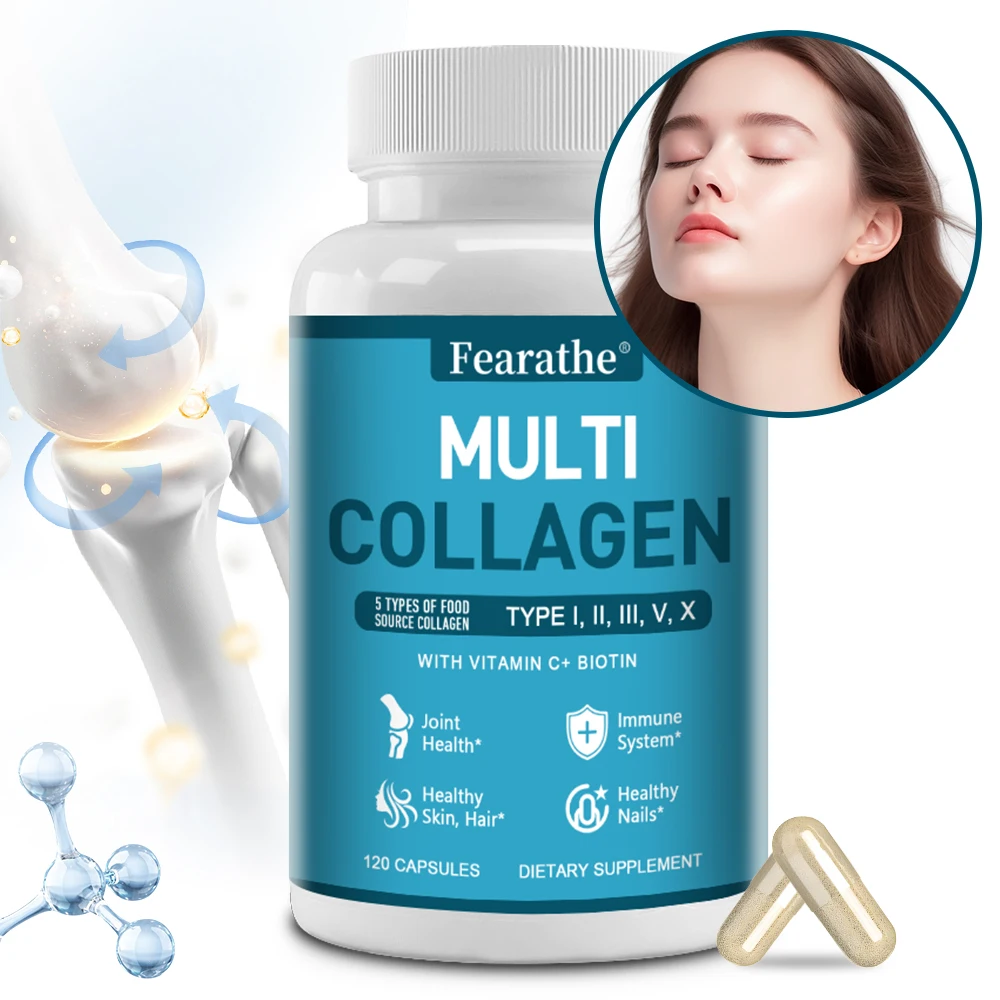 Collagen Complex Capsules, Hyaluronic Acid, Digestive Enzymes & Black Pepper for Skin Radiance, Hair, Nail, Joint & Gut Health
Collagen Complex Capsules, Hyaluronic Acid, Digestive Enzymes & Black Pepper for Skin Radiance, Hair, Nail, Joint & Gut Health