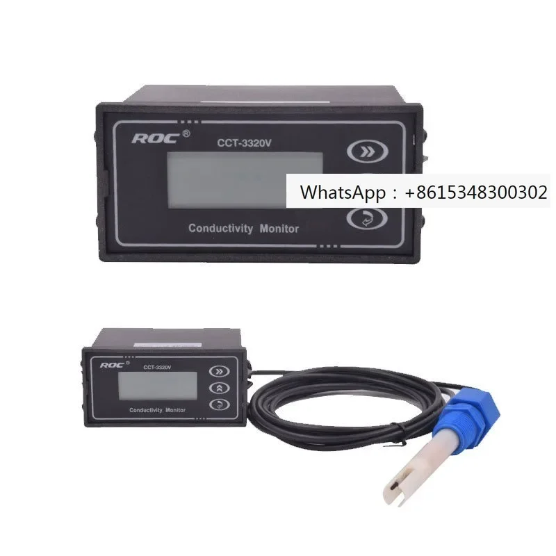 Corrida CCT-3300 Resistance Conductivity Instrument Online Analyzer CCT-3320 with 4-20mA Analog Output 
Corrida CCT-3300 Resistance Conductivity Instrument Online Analyzer CCT-3320 with 4-20mA Analog Output