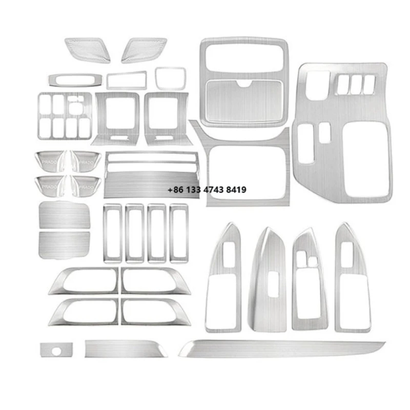 03-09 Prado interior upgrade parts are for old domineering LC120 inner door handle decoration
03-09 Prado interior upgrade parts are for old domineering LC120 inner door handle decoration
