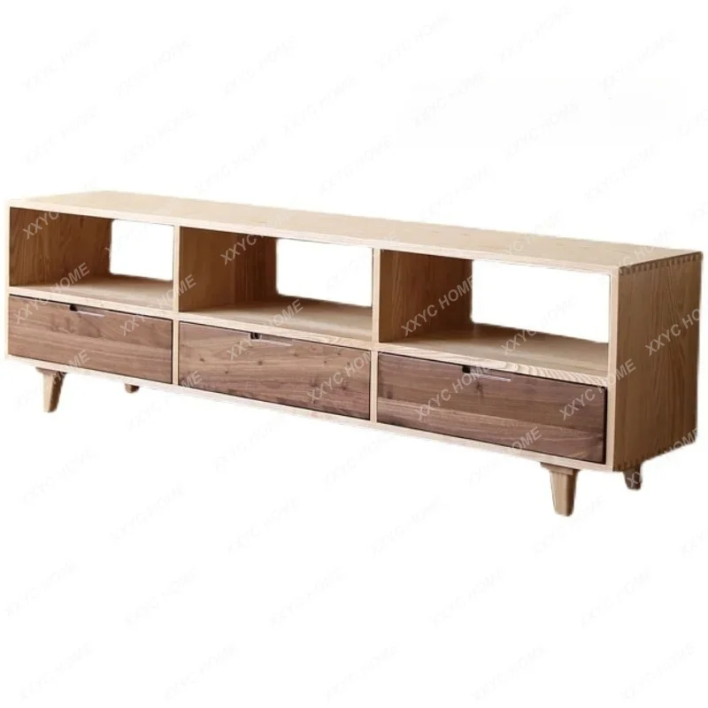 XX Solid Wood TV Cabinet Simple Living Room Small Apartment Audio-visual Cabinet Floor Japanese Storage
XX Solid Wood TV Cabinet Simple Living Room Small Apartment Audio-visual Cabinet Floor Japanese Storage