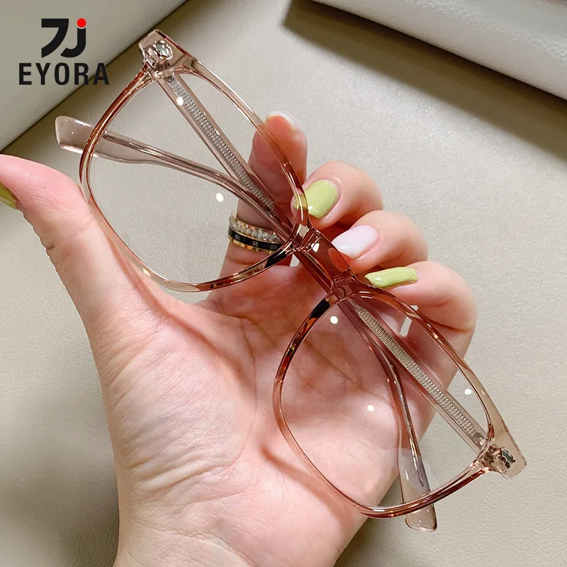 EYORA Minimalist Fashion Square TR90 Reading Glasses Anti Blue Light Myopia and Hyperopia Photochromic Prescription Eyewear Lens
EYORA Minimalist Fashion Square TR90 Reading Glasses Anti Blue Light Myopia and Hyperopia Photochromic Prescription Eyewear Lens