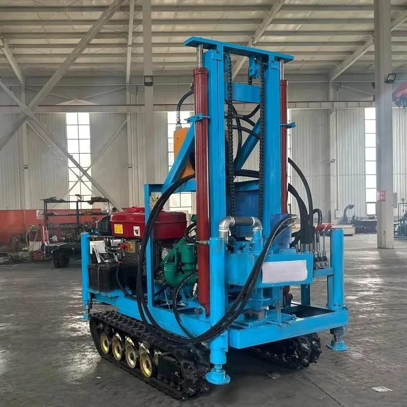 Water Well Drilling Rig 60m Depth Crawler Mounted Design With Mud Pump System For Industrial Mining
Water Well Drilling Rig 60m Depth Crawler Mounted Design With Mud Pump System For Industrial Mining