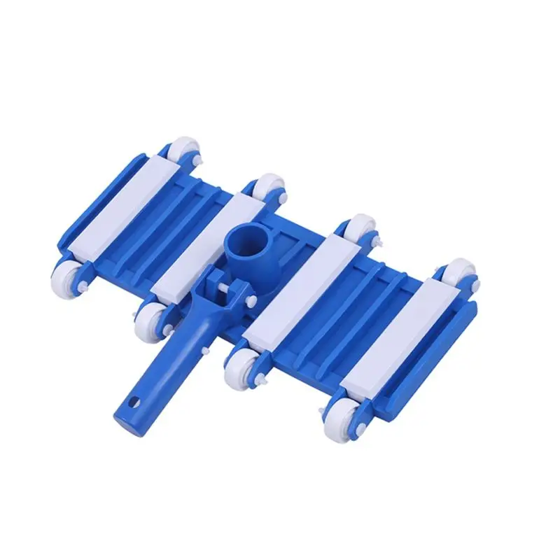 14 Inch Swimming Pool Suction Head With Wheels Side Brush For Pond Spa Hot Tub Cleaning-AT30
14 Inch Swimming Pool Suction Head With Wheels Side Brush For Pond Spa Hot Tub Cleaning-AT30