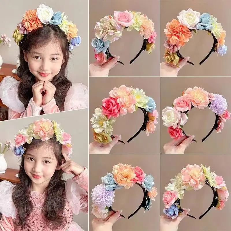 New Handmade Flower Girls Headbands Cute Pearl Feather Wedding Crown Princess Dance Party Headwear Fashion Hoop Accessories
New Handmade Flower Girls Headbands Cute Pearl Feather Wedding Crown Princess Dance Party Headwear Fashion Hoop Accessories