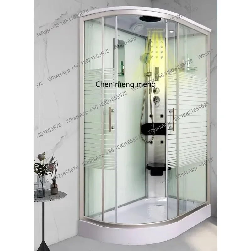 A178Integral shower room Household integrated tempered glass simple, partition bath room
A178Integral shower room Household integrated tempered glass simple, partition bath room