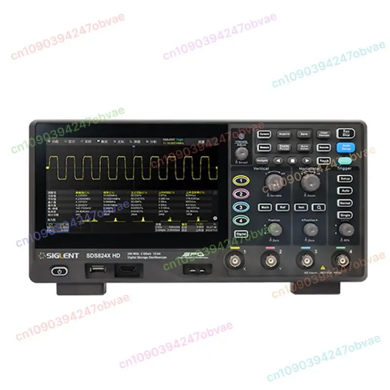 High definition oscilloscope SDS800X HD series (SDS802X SDS804X SDS812X SDS814X SDS822X SDS824X HD), 2/4 channel
High definition oscilloscope SDS800X HD series (SDS802X SDS804X SDS812X SDS814X SDS822X SDS824X HD), 2/4 channel