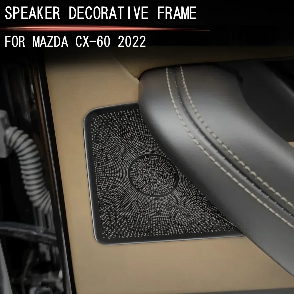 Interior Door Audio Speaker Loudspeaker Cover Trim Compatible with For Mazda CX60 cx 60 2022 2023 2024 Stainless Steel
Interior Door Audio Speaker Loudspeaker Cover Trim Compatible with For Mazda CX60 cx 60 2022 2023 2024 Stainless Steel