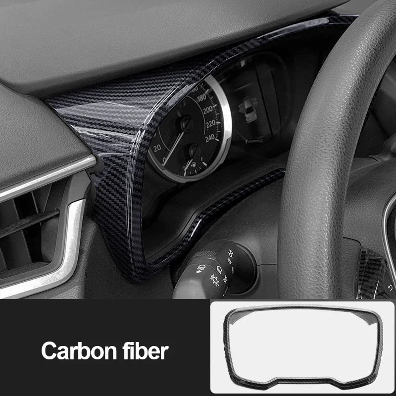 Для Toyota Corolla E210 2019-2023 2024, рамка приборной панели автомобиля из углеродного волокна, декоративные аксессуары, 3d наклейки, автозапчасти из АБС-пластика 
Для Toyota Corolla E210 2019-2023 2024, рамка приборной панели автомобиля из углеродного волокна, декоративные аксессуары, 3d наклейки, автозапчасти из АБС-пластика