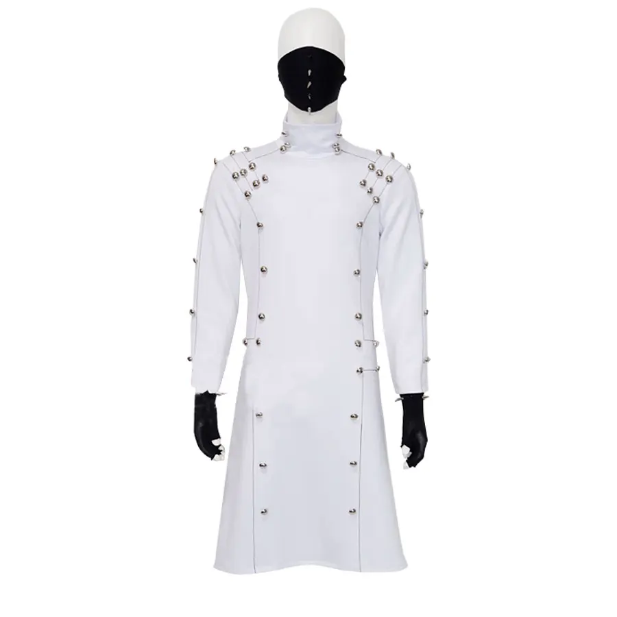 As Nodt Cosplay Costumes White long coat with Black mask gloves For men Anime outfits
As Nodt Cosplay Costumes White long coat with Black mask gloves For men Anime outfits