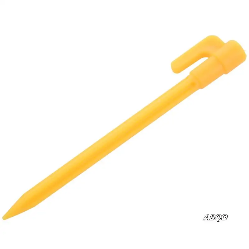 100Pcs Camping Tools Plastic Tent Pegs Nails Sand Ground Stakes Outdoor Camping Tent Awning Yellow Tent Accessories
100Pcs Camping Tools Plastic Tent Pegs Nails Sand Ground Stakes Outdoor Camping Tent Awning Yellow Tent Accessories