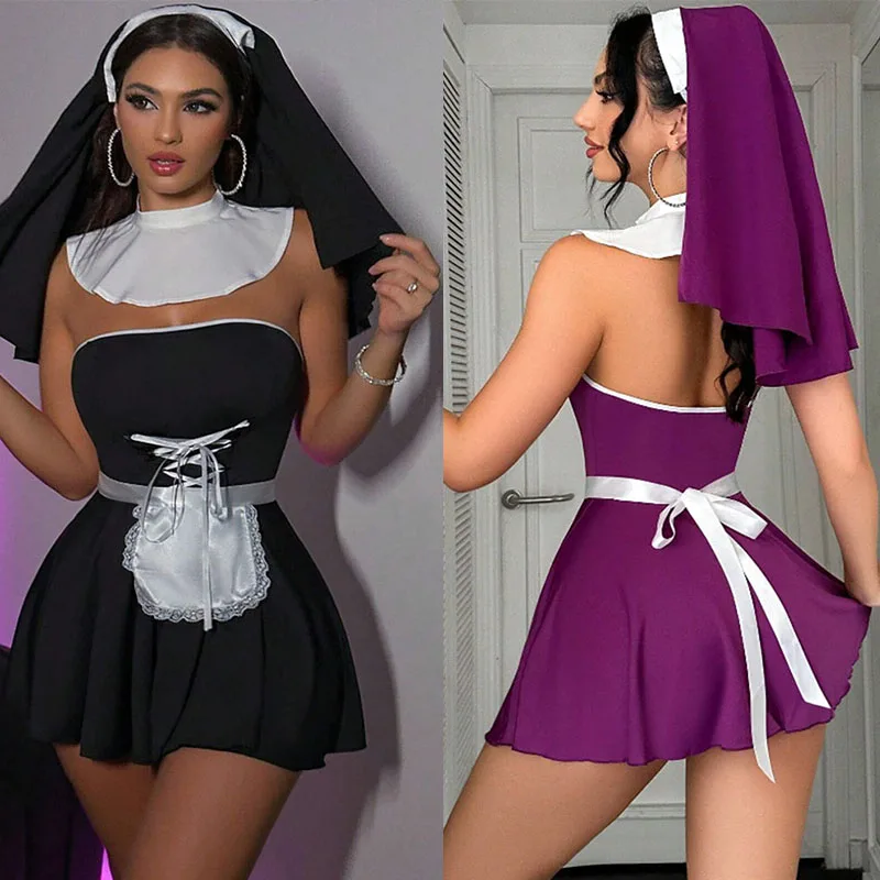 Горячий сексуальный аниме монахиня косплей костюм женское сексуальное женское белье монахиня-сестра униформа для ролевых игр эротическая игра косплей наряды горничная сексуальный комплект
Горячий сексуальный аниме монахиня косплей костюм женское сексуальное женское белье монахиня-сестра униформа для ролевых игр эротическая игра косплей наряды горничная сексуальный комплект