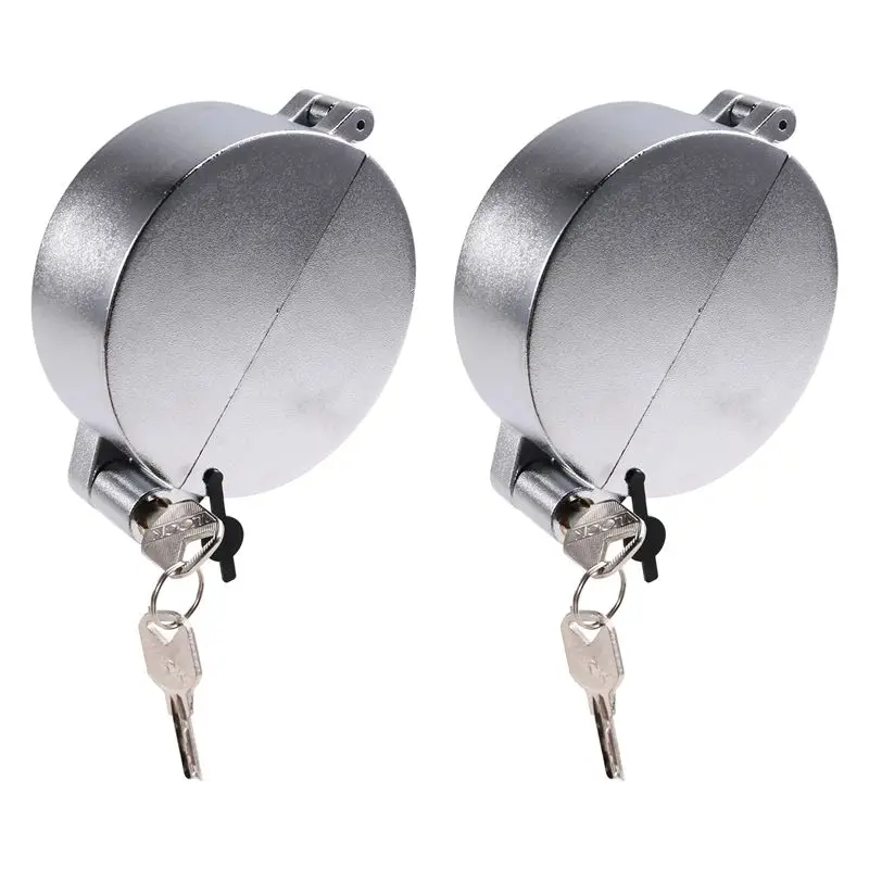 A19Q-2 PCS Upgrade Semi Truck Locking Fuel Cap Cover, For Freightliner, Sterling And Western Star Class 8 Trucks
A19Q-2 PCS Upgrade Semi Truck Locking Fuel Cap Cover, For Freightliner, Sterling And Western Star Class 8 Trucks