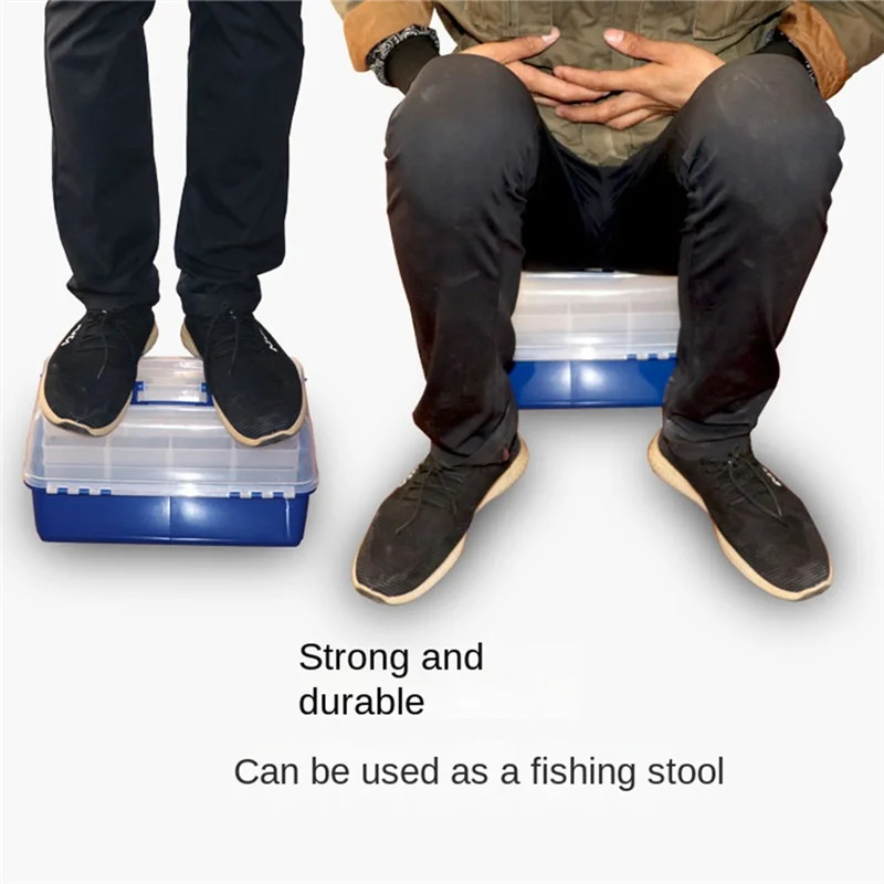 Transparent Plastic Lure Fishing Box 3+1 Layer Folding Bait Storage Box Fishing Tackle Box
Transparent Plastic Lure Fishing Box 3+1 Layer Folding Bait Storage Box Fishing Tackle Box