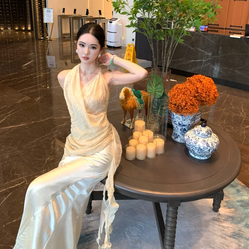 Ele Bal Fi Tail Gown Pure Desire Sle Summer New Super Fairy Vaion Dr Svel Slimming Fit Polyester Fiber
Ele Bal Fi Tail Gown Pure Desire Sle Summer New Super Fairy Vaion Dr Svel Slimming Fit Polyester Fiber