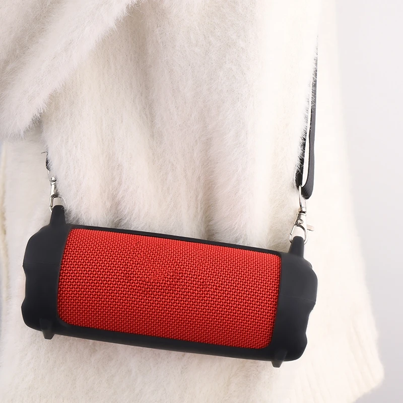 for J BL flip7 speaker silicone protective cover portable audio drop-proof storage bag
for J BL flip7 speaker silicone protective cover portable audio drop-proof storage bag