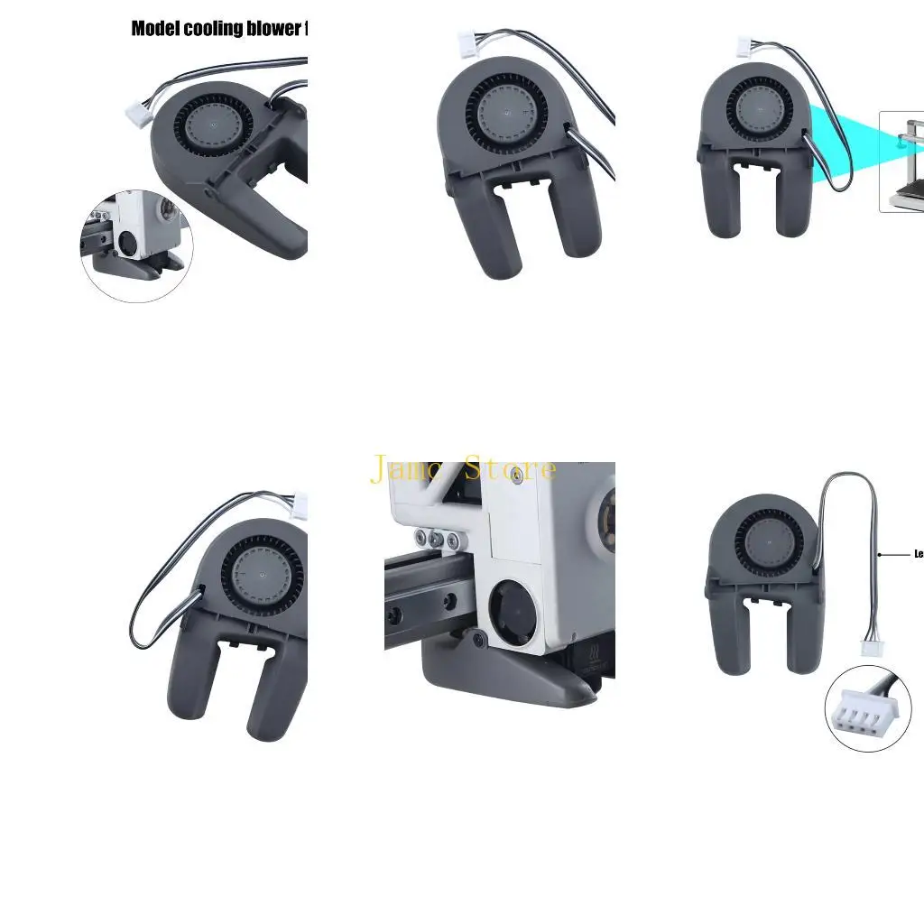 LX0B Compactly USB Power Fan 360Degree Rotating For Lab A1Mini Efficient Cooling
LX0B Compactly USB Power Fan 360Degree Rotating For Lab A1Mini Efficient Cooling