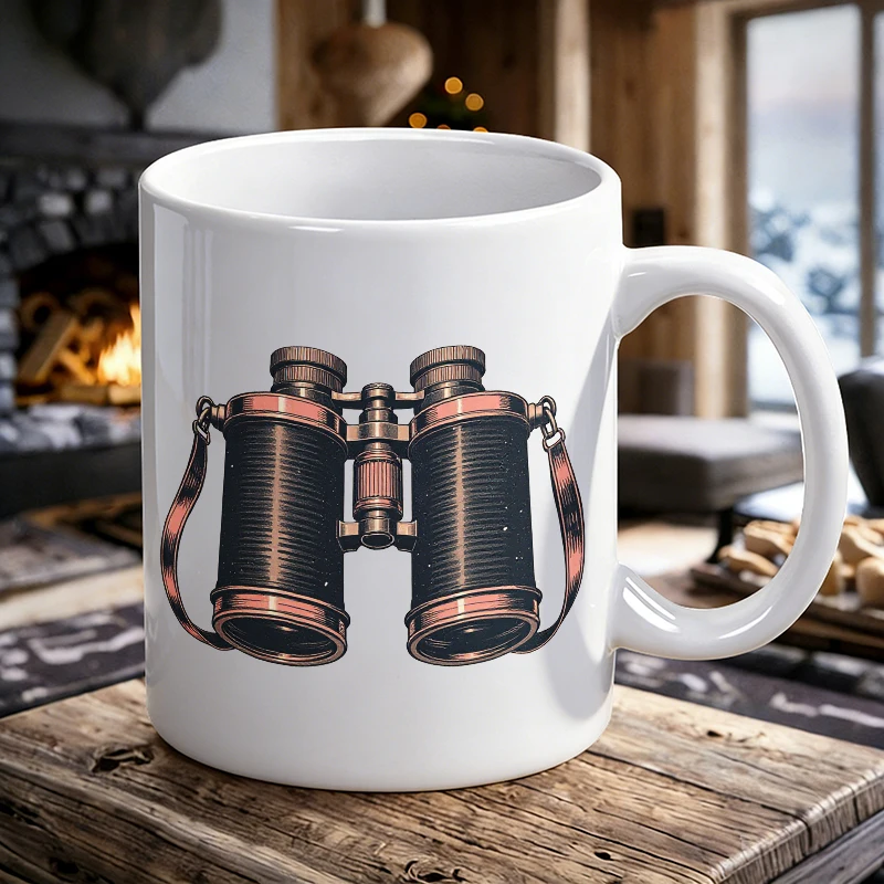 Antique-Style Binoculars with Classic Leather Straps Mother's Day printed Mug
Antique-Style Binoculars with Classic Leather Straps Mother's Day printed Mug