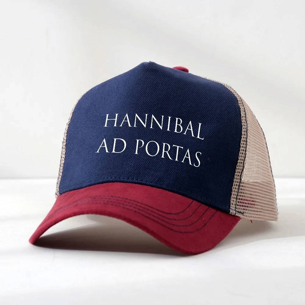 Latin Phrase HANNIBAL AD PORTAS hat Unique Unisex Gift baseball cap Adjustable Mesh Riding Sun Hat
Latin Phrase HANNIBAL AD PORTAS hat Unique Unisex Gift baseball cap Adjustable Mesh Riding Sun Hat