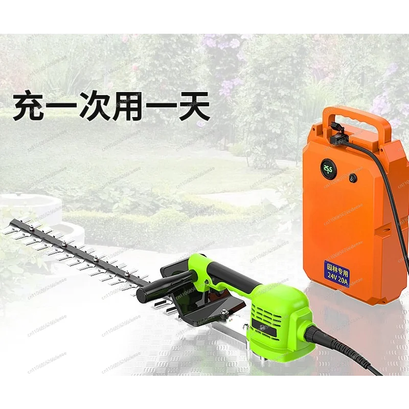 One-handed electric hedge trimmer with secondary handle gardening modeling curved machete trimmer tea garden pruning shears
One-handed electric hedge trimmer with secondary handle gardening modeling curved machete trimmer tea garden pruning shears