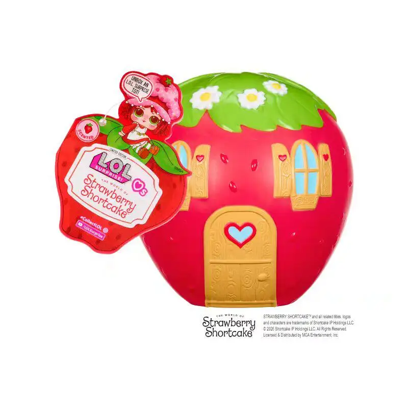 MGA L.O.L. Surprise! x Strawberry Shortcake Themed Mystery Blind Box Gifts Toy Model Anime Figures Collect Ornaments
MGA L.O.L. Surprise! x Strawberry Shortcake Themed Mystery Blind Box Gifts Toy Model Anime Figures Collect Ornaments