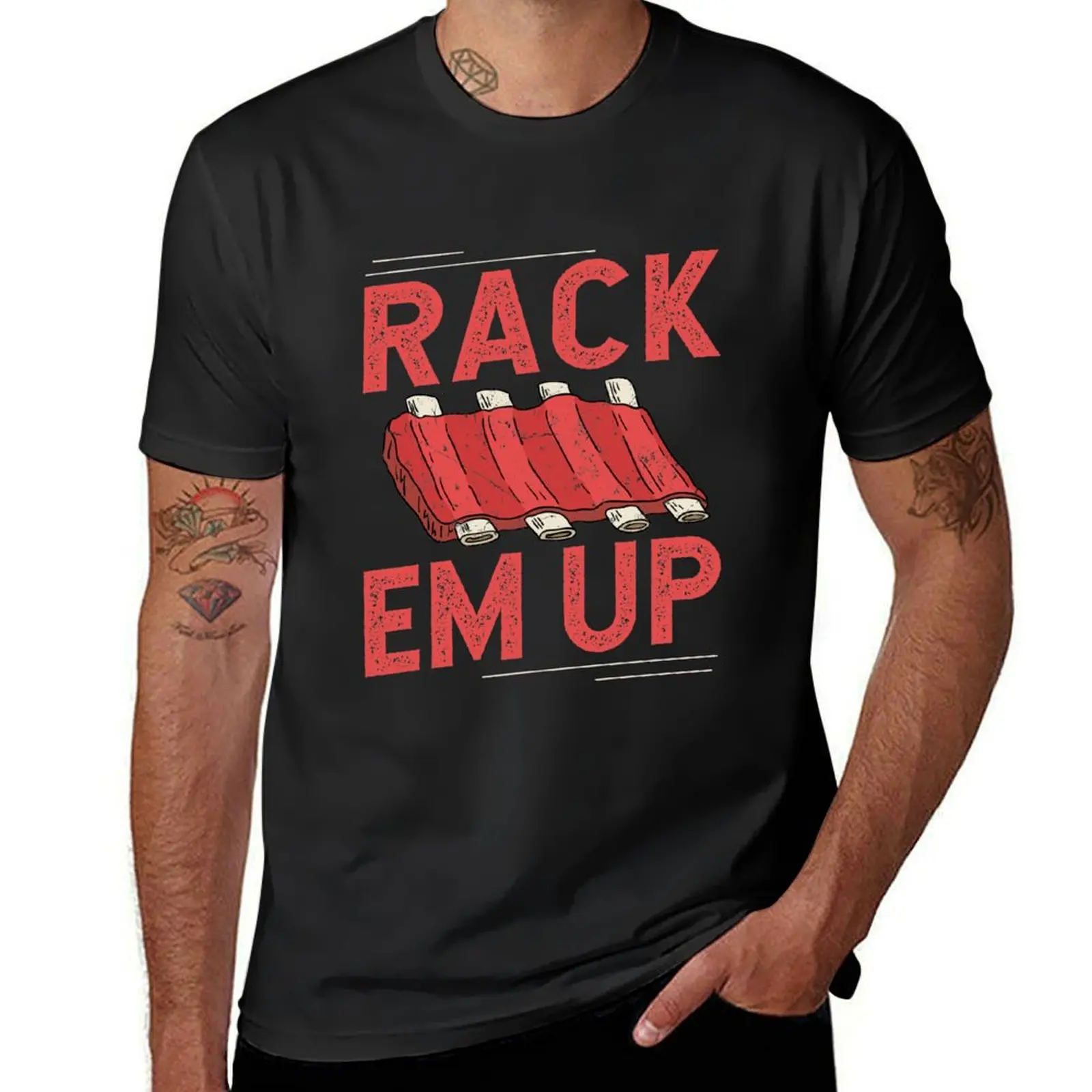 Ribs Lover Rack Em Up T-Shirt Short sleeve tee hippie clothes cute tops vintage mens t shirt graphic
Ribs Lover Rack Em Up T-Shirt Short sleeve tee hippie clothes cute tops vintage mens t shirt graphic