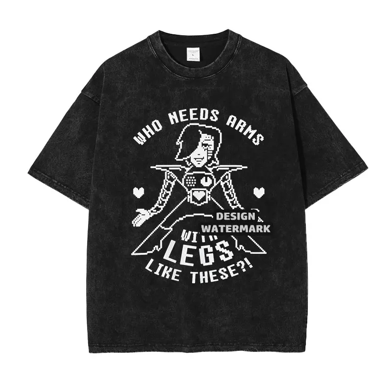 Anime Mettaton EX T-shirts Oversized Vintage Washed U-Undertale T Shirt Manga Retro Harajuku Sans Tops Tees Man 100% Cotton
Anime Mettaton EX T-shirts Oversized Vintage Washed U-Undertale T Shirt Manga Retro Harajuku Sans Tops Tees Man 100% Cotton