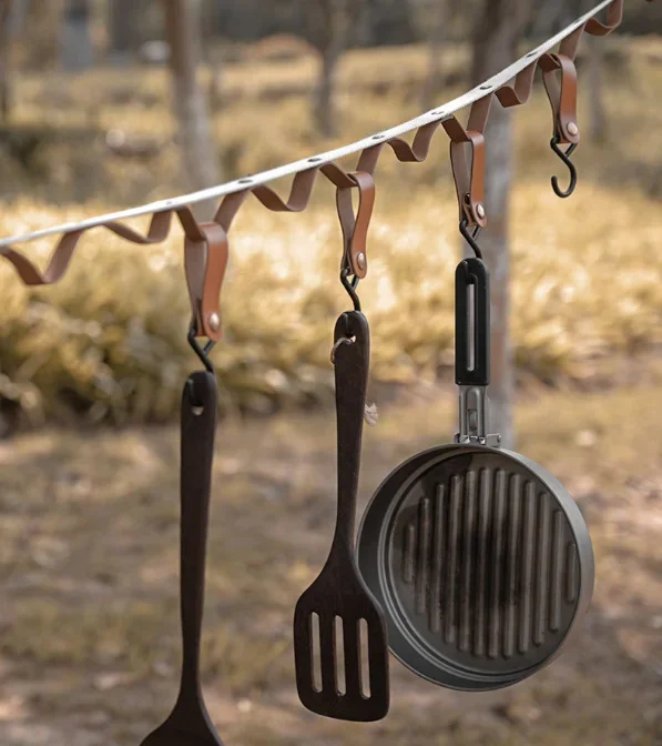 Extended Outdoor Camping Clothesline: Tent Hanging Rope with Mountaineering Buckle for Camp Kitchen Storage & Drying
Extended Outdoor Camping Clothesline: Tent Hanging Rope with Mountaineering Buckle for Camp Kitchen Storage & Drying