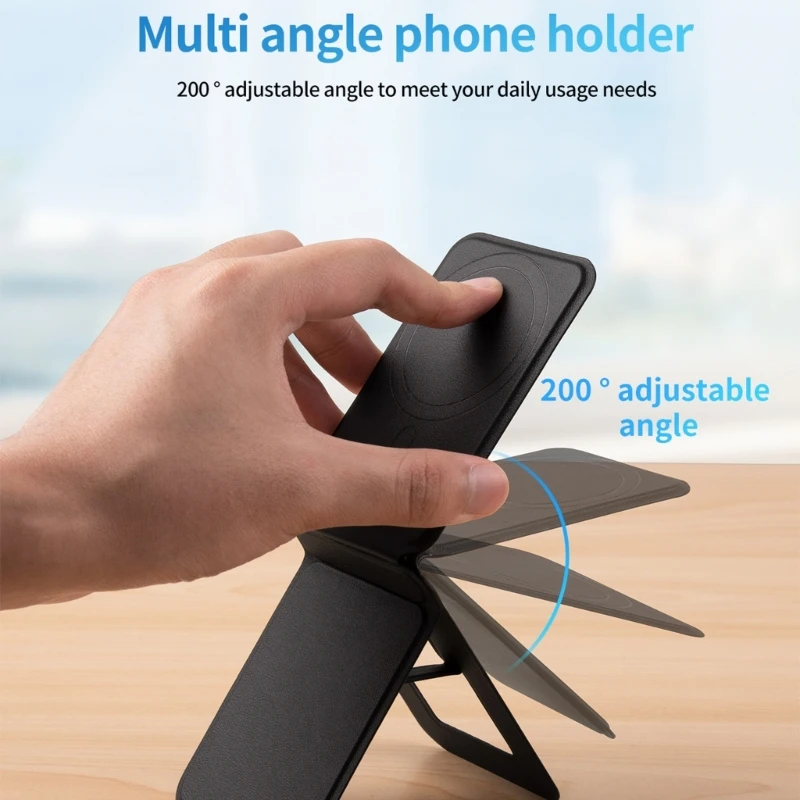200 Degree Adjustable Phone Stand Foldable Portable Mobile Brackets for Wireless Compatible Phones with Not Slip F19E
200 Degree Adjustable Phone Stand Foldable Portable Mobile Brackets for Wireless Compatible Phones with Not Slip F19E