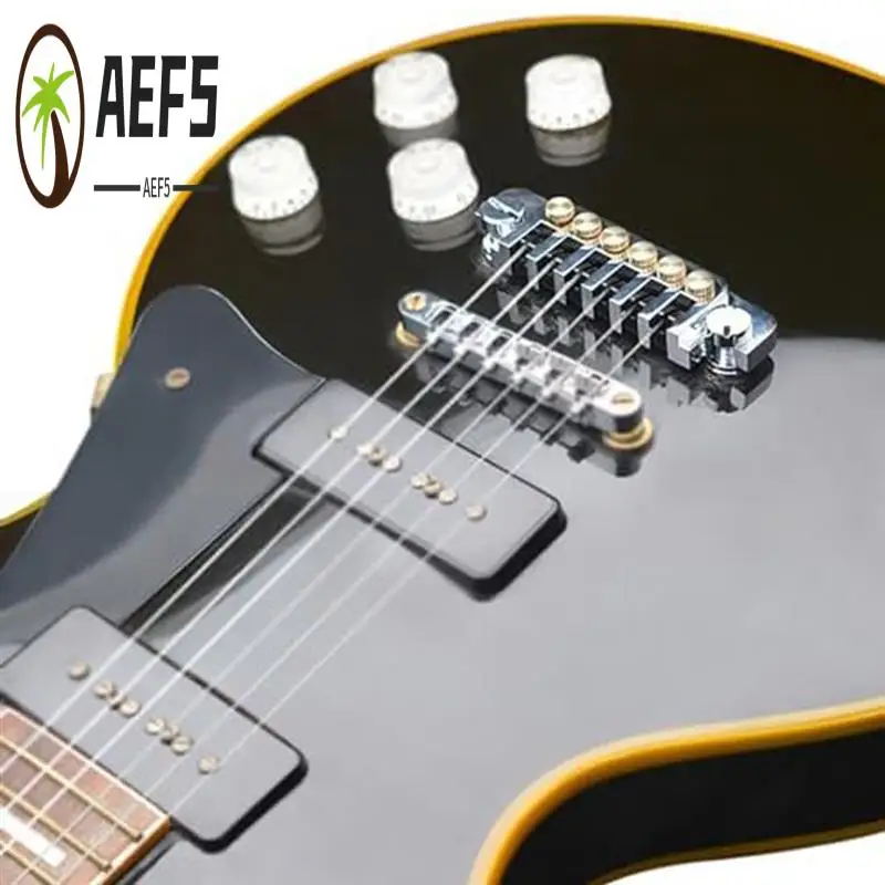 AEF5-Guitar Bridge Tailpiece - Vintage TP 6 70'S Bridge For LP Les Paul 6 With Studs And Insert Replacement
AEF5-Guitar Bridge Tailpiece - Vintage TP 6 70'S Bridge For LP Les Paul 6 With Studs And Insert Replacement