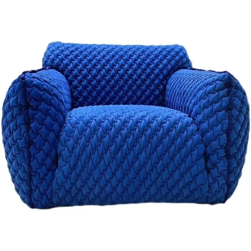 Blue fat ins fabric single Italian minimalist designer Internet celebrity lazy sofa
Blue fat ins fabric single Italian minimalist designer Internet celebrity lazy sofa