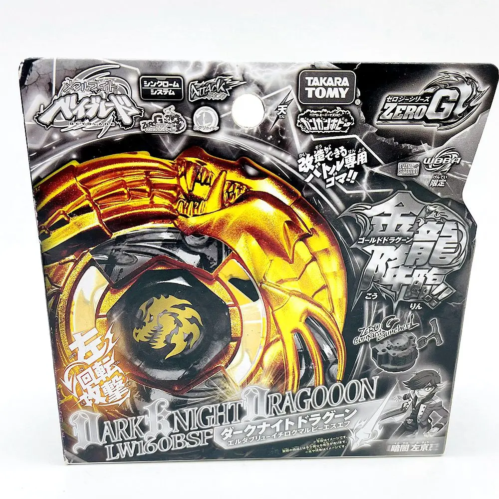 TAKARA TOMY Темный рыцарь Dragooon / Ronin Dragoon Beyblade WBBA коллекция ограниченного выпуска золота
TAKARA TOMY Темный рыцарь Dragooon / Ronin Dragoon Beyblade WBBA коллекция ограниченного выпуска золота