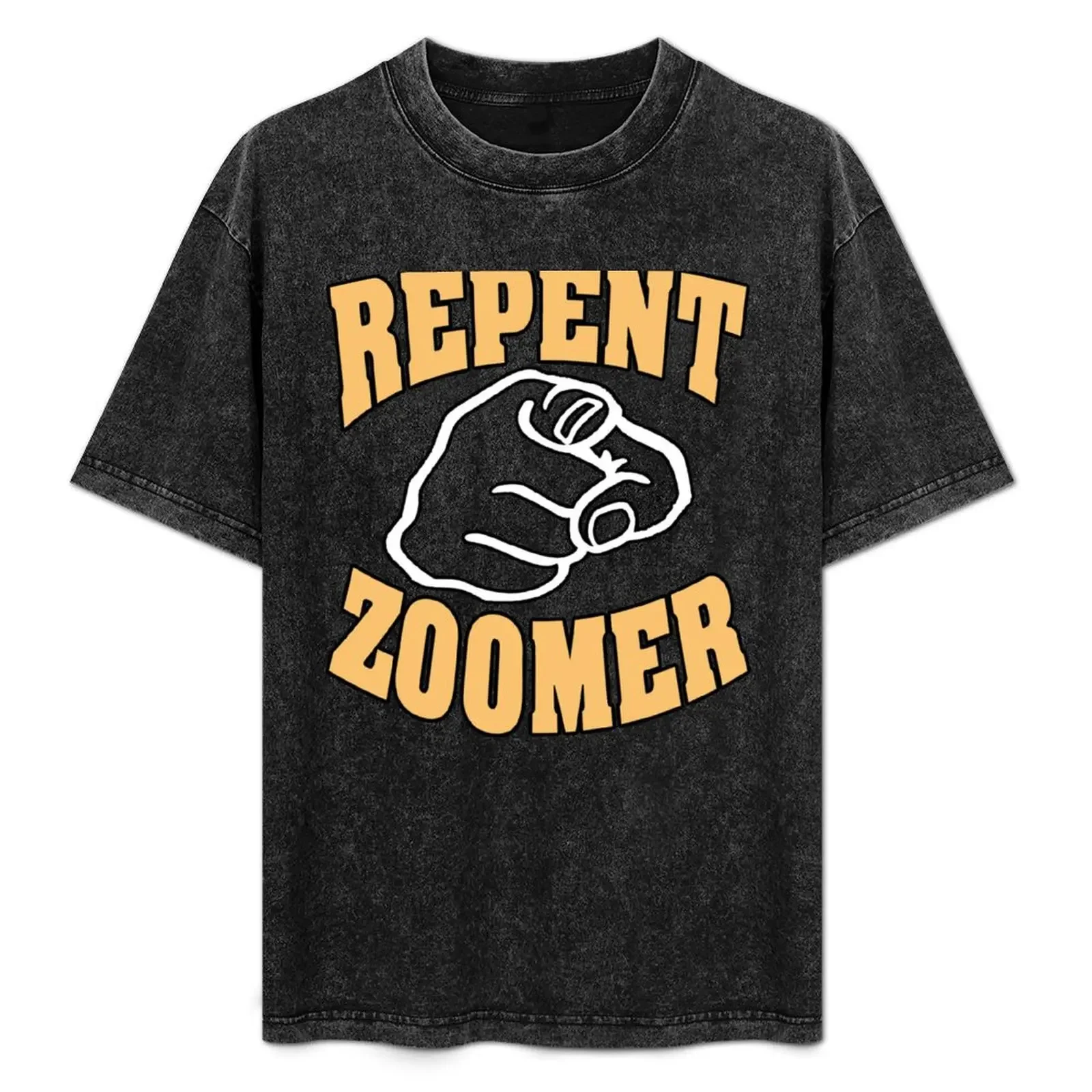 Repent Zoomer T-Shirt Casual Loose Fit Summer Tee Shirt
Repent Zoomer T-Shirt Casual Loose Fit Summer Tee Shirt