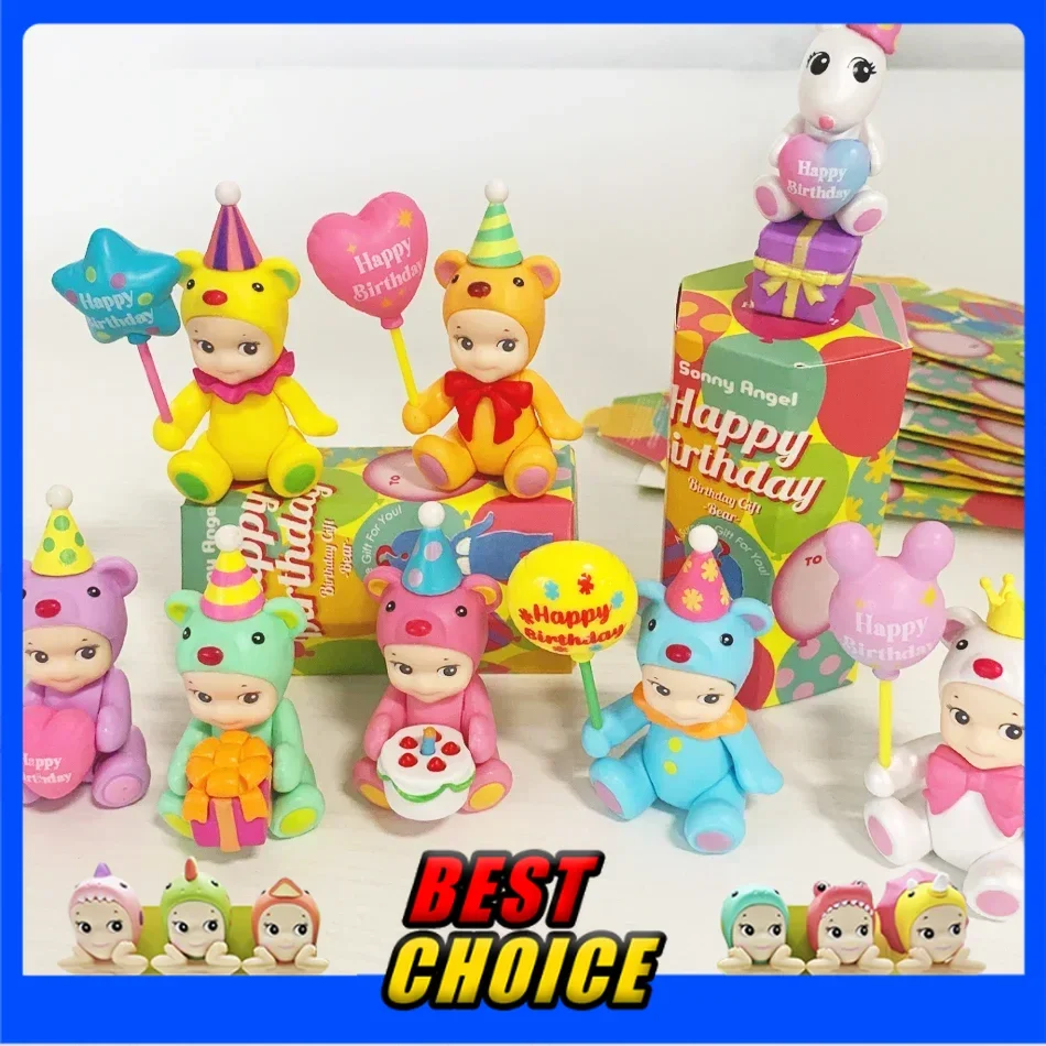 Sonny Angel Birthday Gift Series Handmade Fashion Doll for Tabletop Decoration Birthday Toy Gift
Sonny Angel Birthday Gift Series Handmade Fashion Doll for Tabletop Decoration Birthday Toy Gift