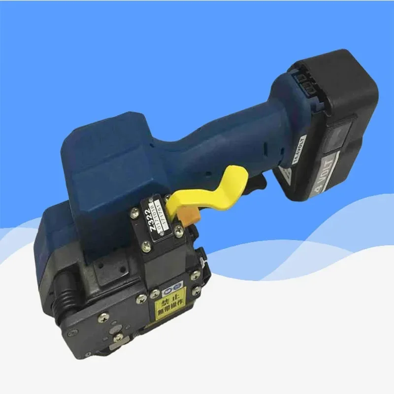 Automatic Battery Operated Plastic Strapping Machine Portable Handheld PET PP Strapper Packing Tool for Industrial Use
Automatic Battery Operated Plastic Strapping Machine Portable Handheld PET PP Strapper Packing Tool for Industrial Use