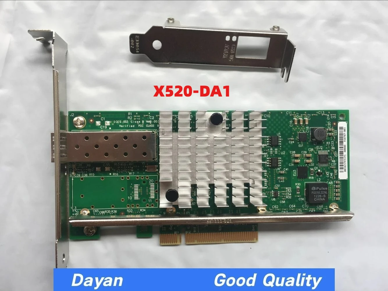 OEM 82599ES X520-DA1 E10G41BTDA 10G Ethernet Converged Network Adapter
OEM 82599ES X520-DA1 E10G41BTDA 10G Ethernet Converged Network Adapter