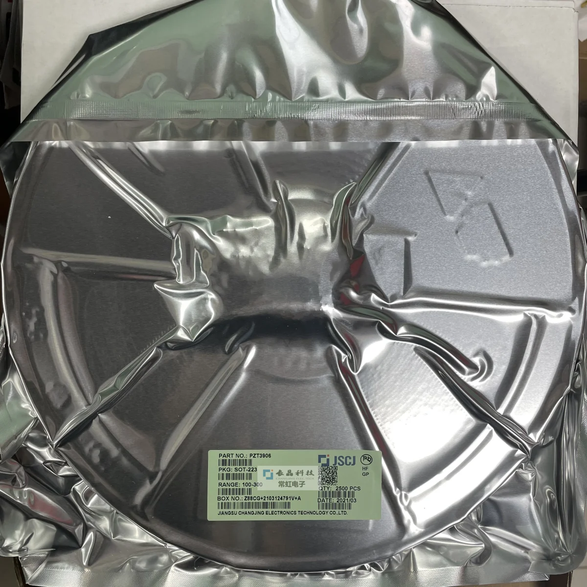 2500pcs PZT3906 SOT-223 Surface Mount PNP Silicon Junction Bipolar Transistor
2500pcs PZT3906 SOT-223 Surface Mount PNP Silicon Junction Bipolar Transistor