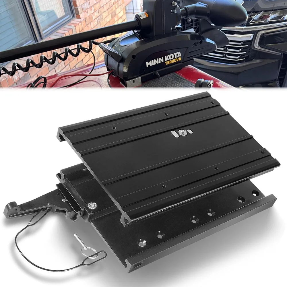 MKA-32 Quick Release Bracket for Minn Kota Ulterra, Terrova, PowerDrive & Deckhand 40 Trolling Motors Replaces 1854060
MKA-32 Quick Release Bracket for Minn Kota Ulterra, Terrova, PowerDrive & Deckhand 40 Trolling Motors Replaces 1854060