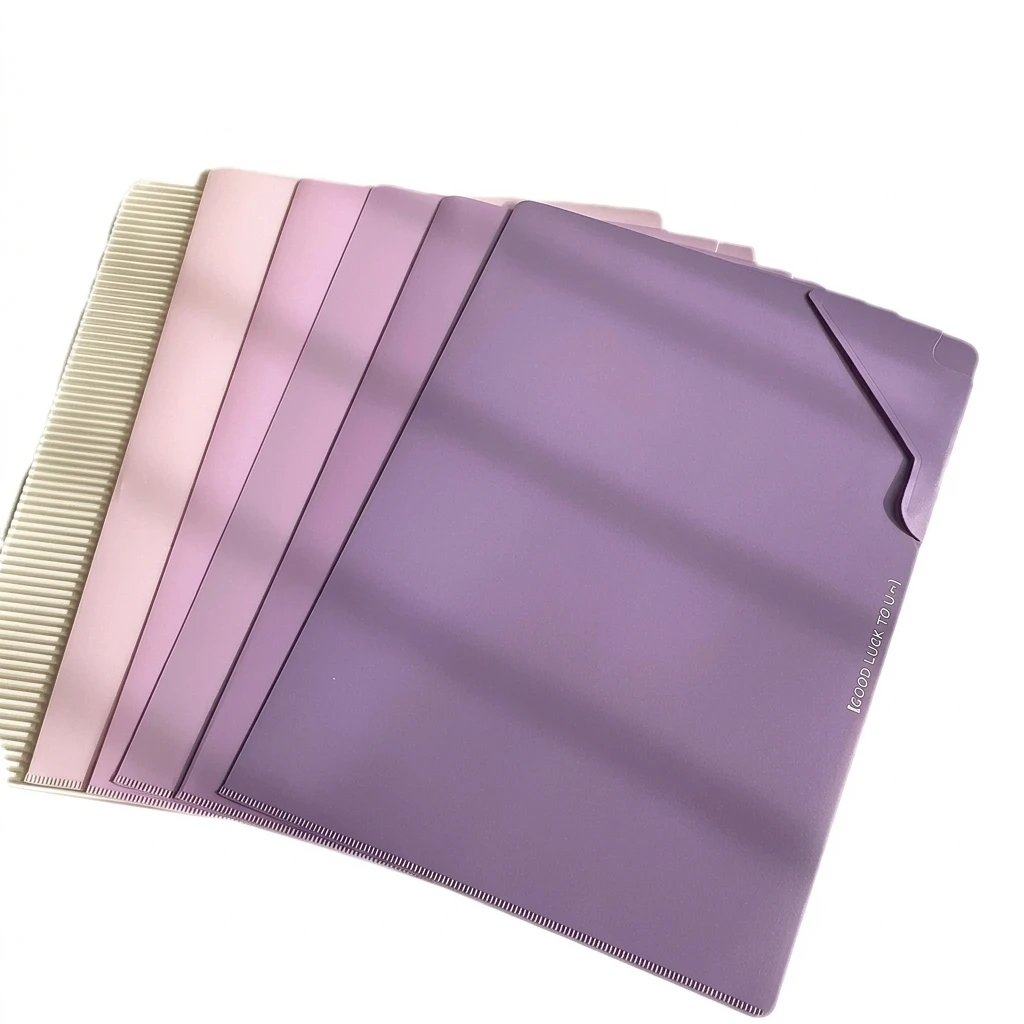 L-Type Document Folder With Locking Buckle Large Capacity Exam Paper Holder Gradient Office File Organizer
L-Type Document Folder With Locking Buckle Large Capacity Exam Paper Holder Gradient Office File Organizer