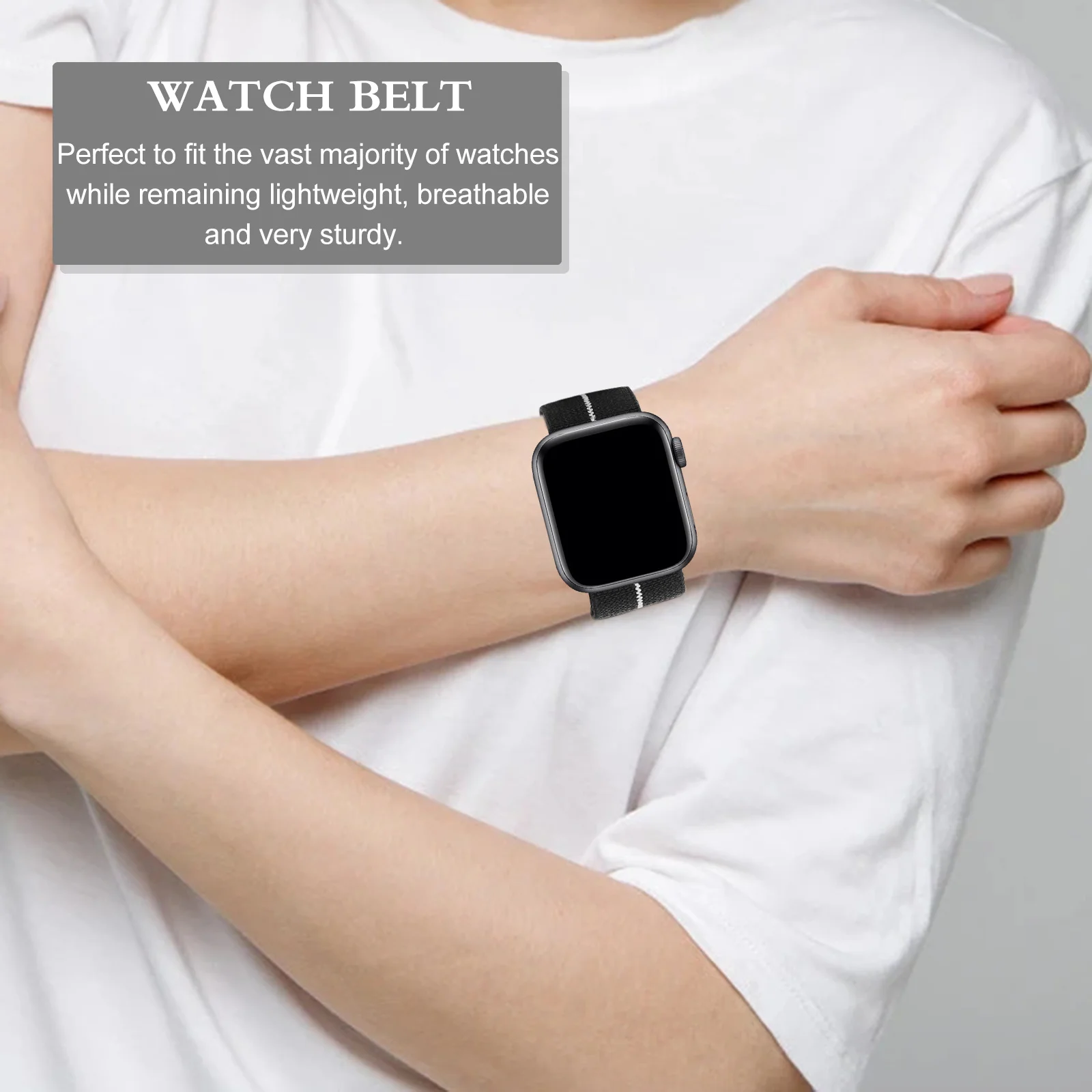 Durable Nylon Watchband Comfortable Breathable Wrist Strap Fashionable Lightweight Adjustable Fit Various Models Sport Bands
Durable Nylon Watchband Comfortable Breathable Wrist Strap Fashionable Lightweight Adjustable Fit Various Models Sport Bands