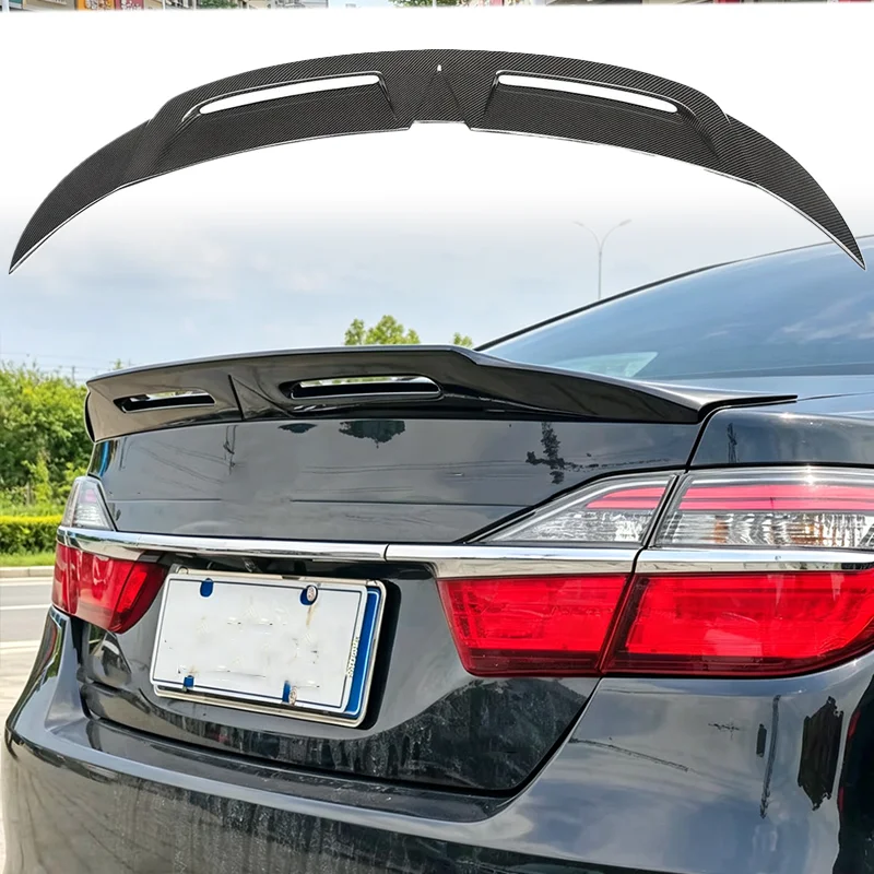 For Camry seventh generation, seventh generation semi high quality pure carbon fiber rear trunk lip spoiler body kit 2012-2016
For Camry seventh generation, seventh generation semi high quality pure carbon fiber rear trunk lip spoiler body kit 2012-2016