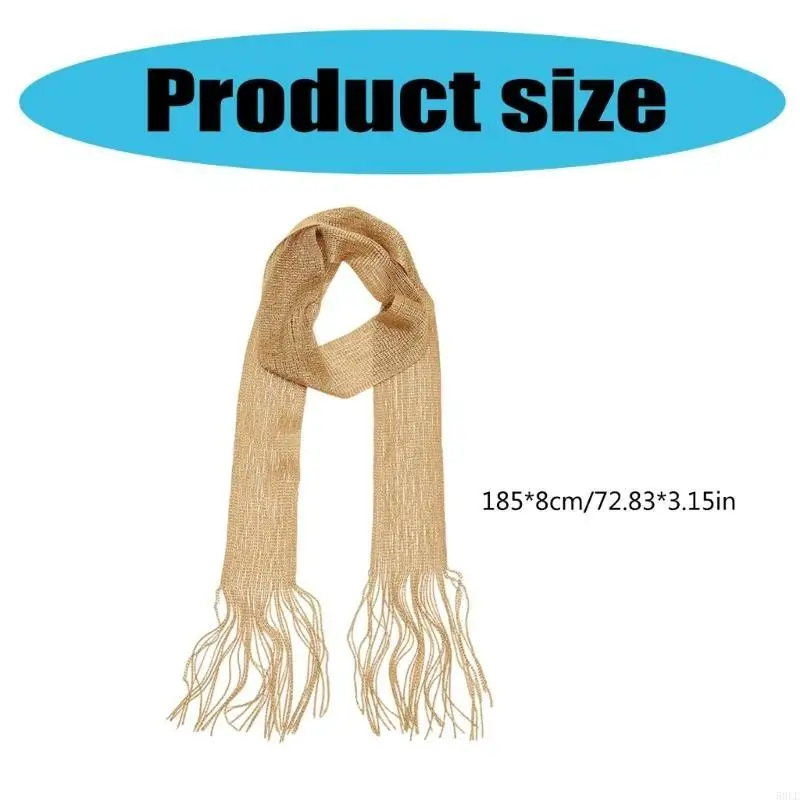 50LE Fringed Scarf for Formal Party Elegant Neck Scarf Women Neckerchief Party Scarf
50LE Fringed Scarf for Formal Party Elegant Neck Scarf Women Neckerchief Party Scarf