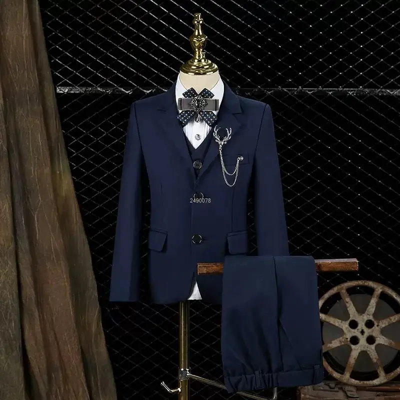Wedding Suit For Boys Kids New Year Blazer Photograph Suit Gentleman Birthday Dress Children Piano Dance Performance Costume
Wedding Suit For Boys Kids New Year Blazer Photograph Suit Gentleman Birthday Dress Children Piano Dance Performance Costume