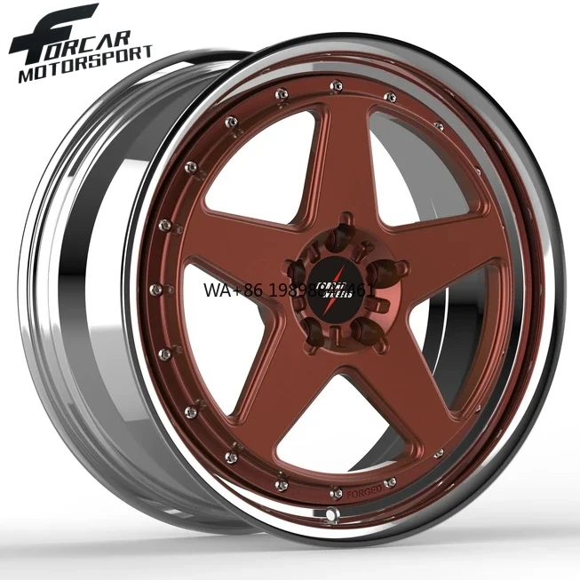 Forged 18-24 Inch 2-Piece Concave Rims 5 Holes Custom Alloy T6061 Forged Passenger Car Wheels
Forged 18-24 Inch 2-Piece Concave Rims 5 Holes Custom Alloy T6061 Forged Passenger Car Wheels