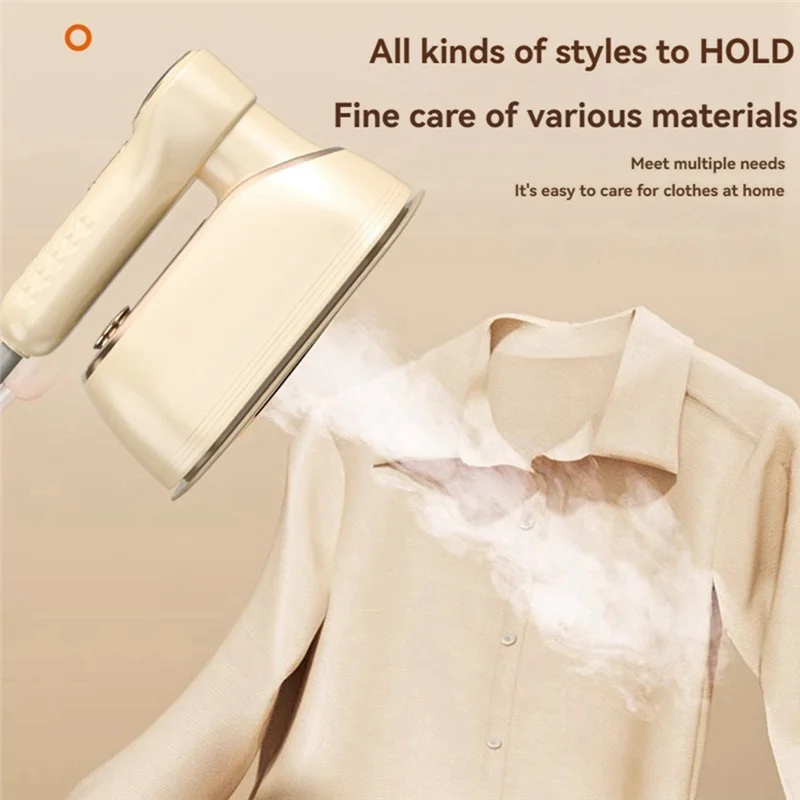 A63X-Portable Travel Steamer Iron, 1200W Handheld With LCD Display, Fast Heating, 180° Swivel Handle, White
A63X-Portable Travel Steamer Iron, 1200W Handheld With LCD Display, Fast Heating, 180° Swivel Handle, White