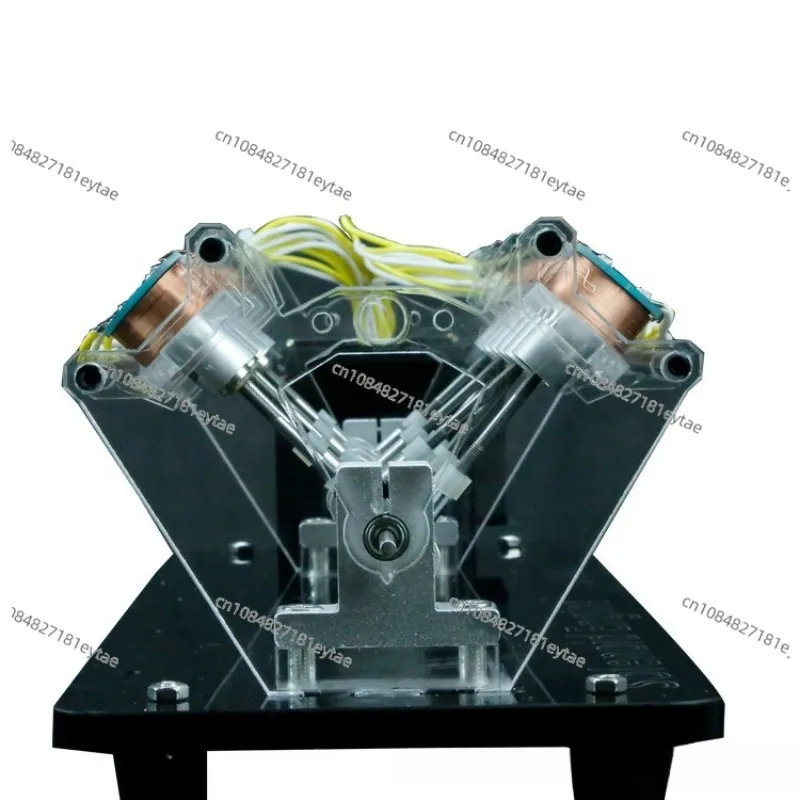 Electromagnet Engine, Engine Model Can Be Started, High-speed Motor, Automobile Engine V-type Engine
Electromagnet Engine, Engine Model Can Be Started, High-speed Motor, Automobile Engine V-type Engine