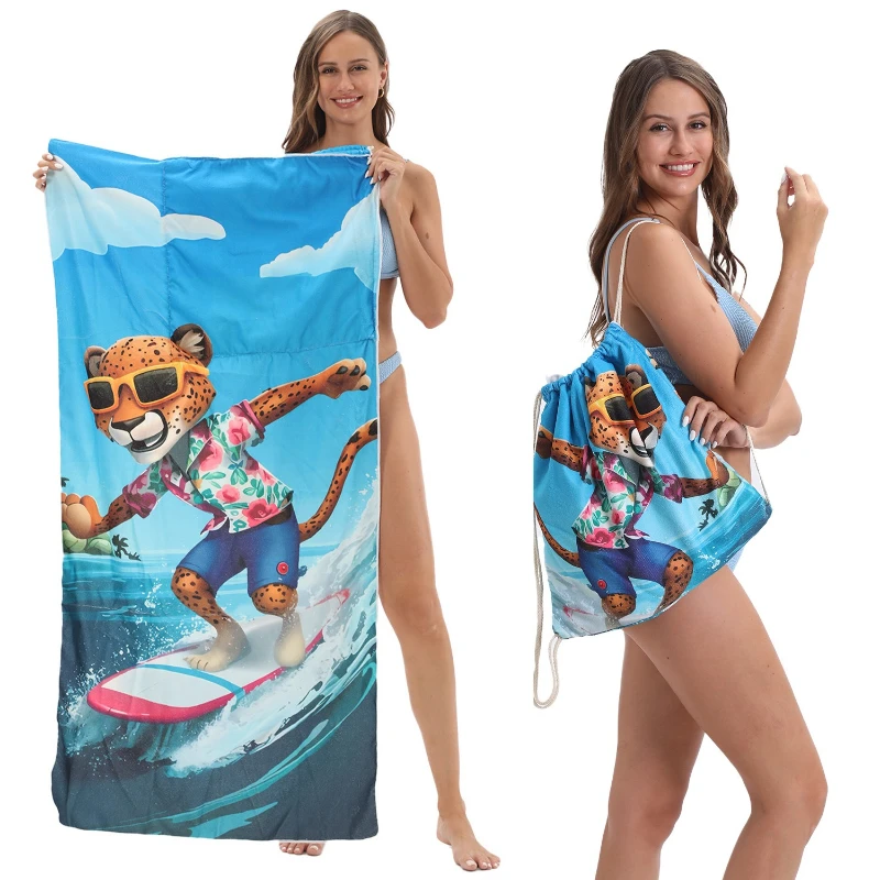 2 In 1 Foldable Beach Towel 70X140cm Large Quick Dry Bath Sheet With Carry Pouch For Sports Travel Swimming Pool Camping
2 In 1 Foldable Beach Towel 70X140cm Large Quick Dry Bath Sheet With Carry Pouch For Sports Travel Swimming Pool Camping