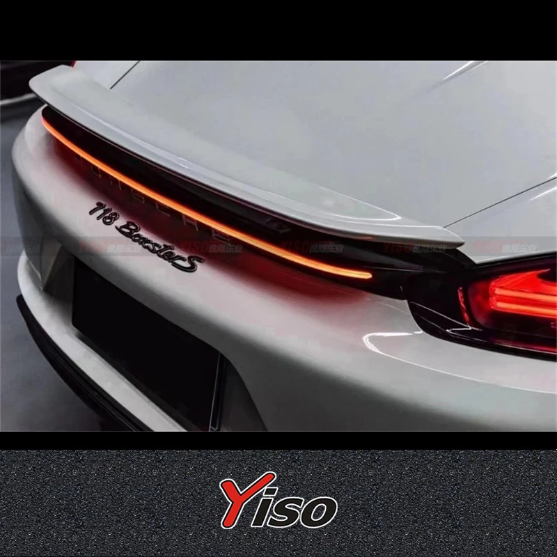 Suitable for 2016-2021 718 Boxster Cayman through taillight cayman boxster Modified encirclement LED rear water light
Suitable for 2016-2021 718 Boxster Cayman through taillight cayman boxster Modified encirclement LED rear water light
