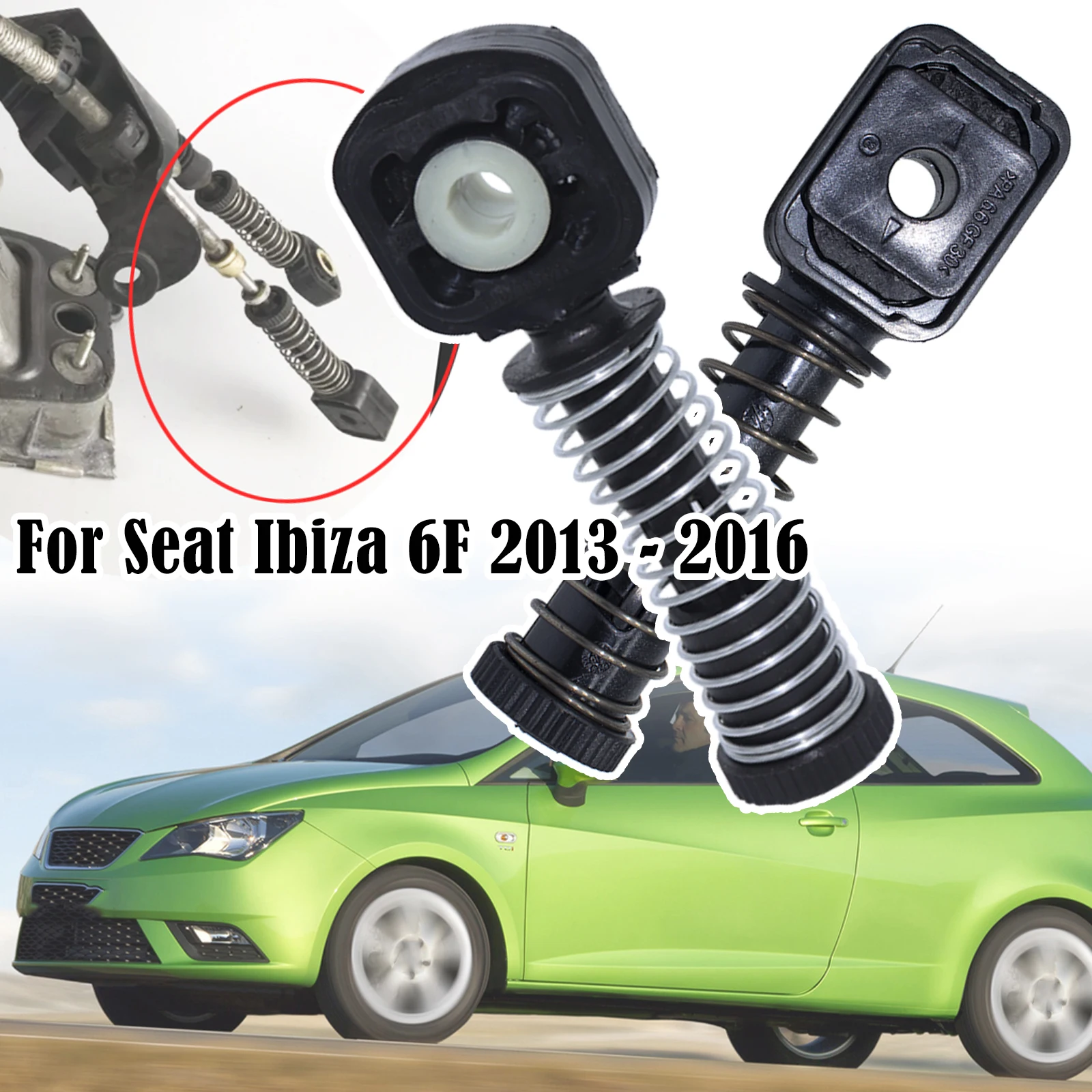 For Seat Ibiza 6F Gear shift linkage Manual Gearbox Shaft Selector Change Lever Shifter Cable Linkage Rod End 2013 2014 - 2016
For Seat Ibiza 6F Gear shift linkage Manual Gearbox Shaft Selector Change Lever Shifter Cable Linkage Rod End 2013 2014 - 2016